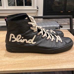 Gucci sneakers size 12 in black (Blind for Love)